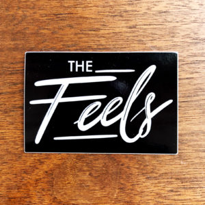 The Feels Logo Sticker
