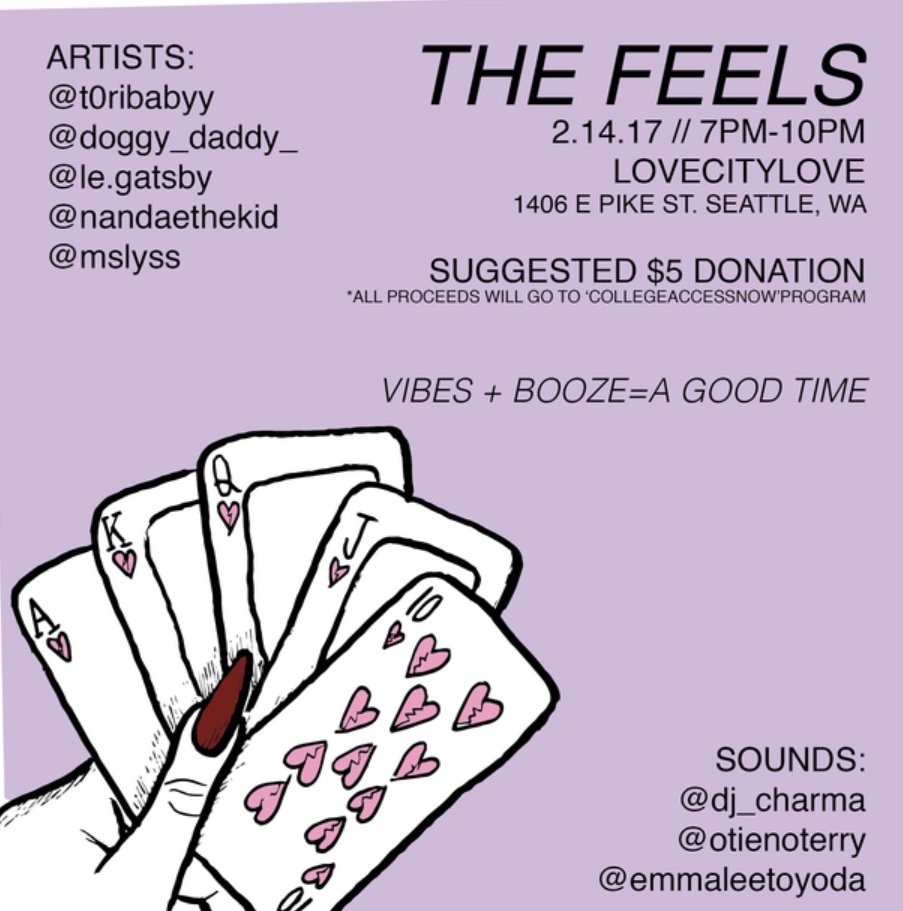 The Feels 1 Flyer